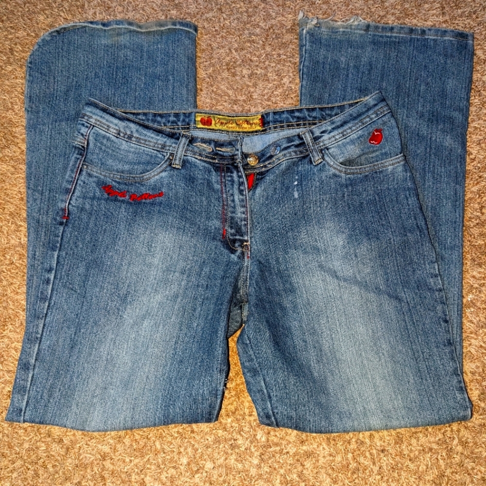 Vintage APPLE BOTTOM JEANS authentic FLARED - low waisted